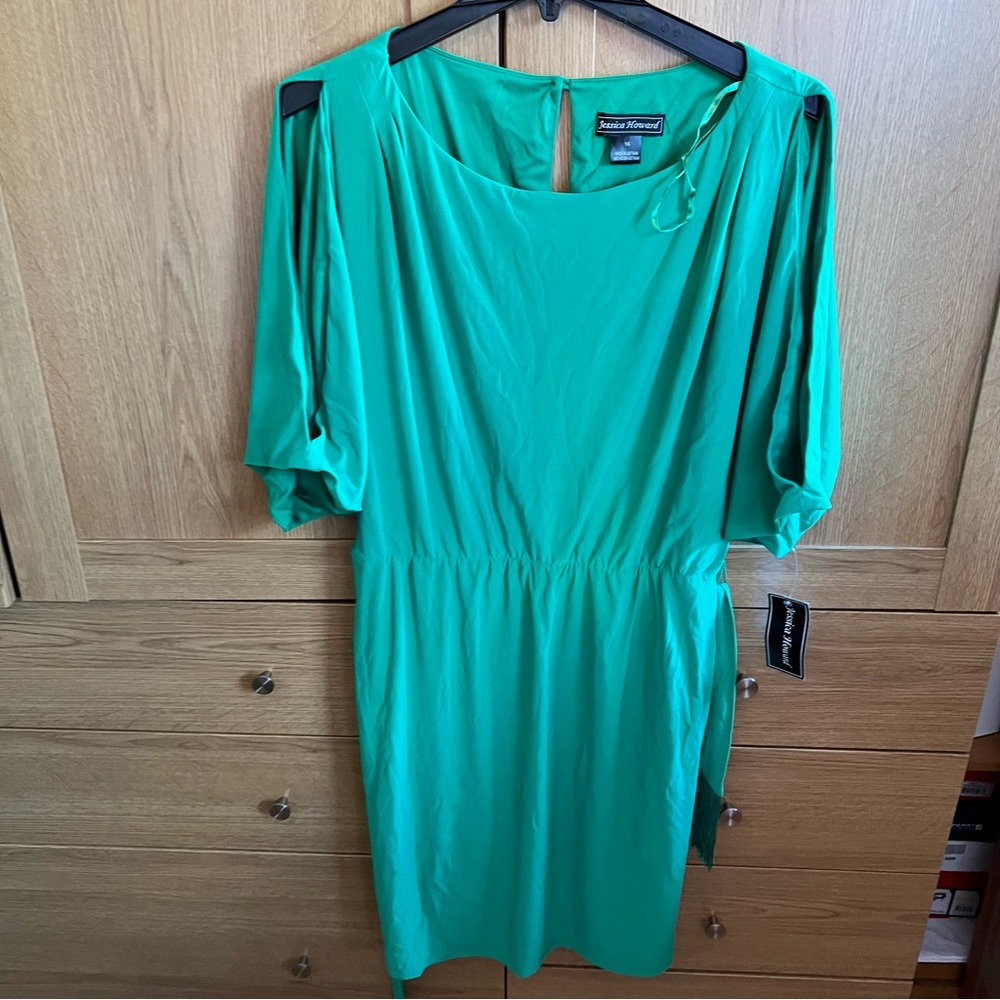 Brand New With Tags Jessica Howard Green Dress